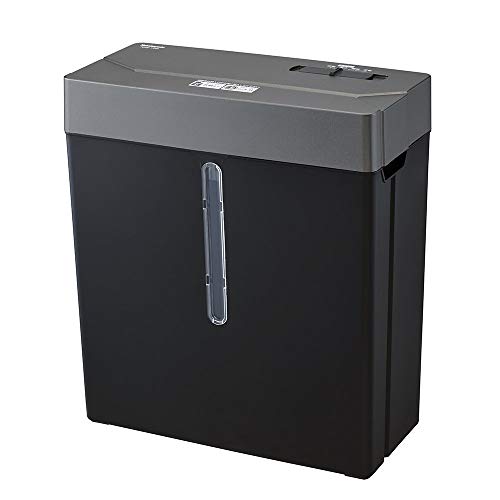 Amazon | ナカバヤシ パーソナルシュレッダ クロスカット ブラック